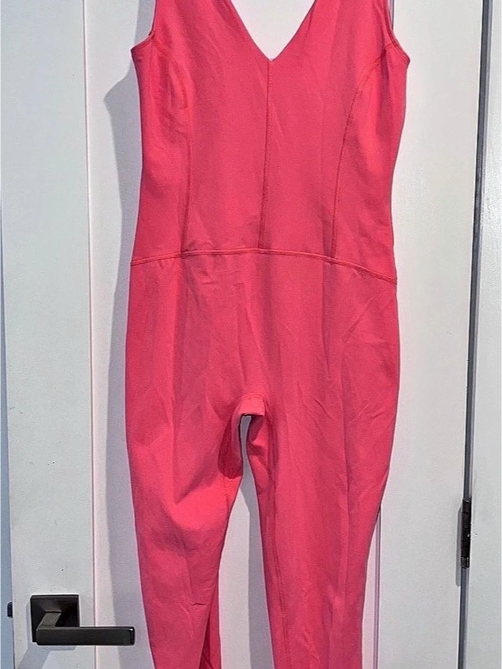 Free People Never Better One-Piece Pink Athletic Jumpsuit R7